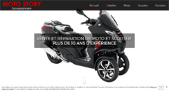 Desktop Screenshot of moto-story.com